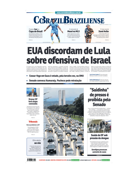 Correio Braziliense - Edição de 21 de Fevereiro de 2024