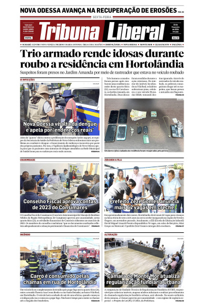 Tribuna Liberal - Edição de 23 de Fevereiro de 2024