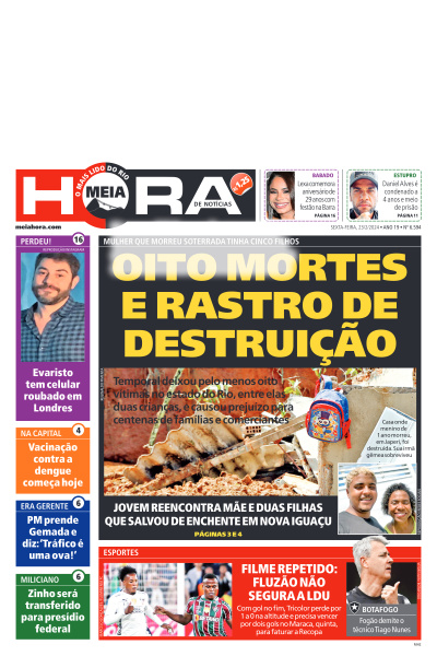 MEIA HORA - Edição de 23 de Fevereiro de 2024