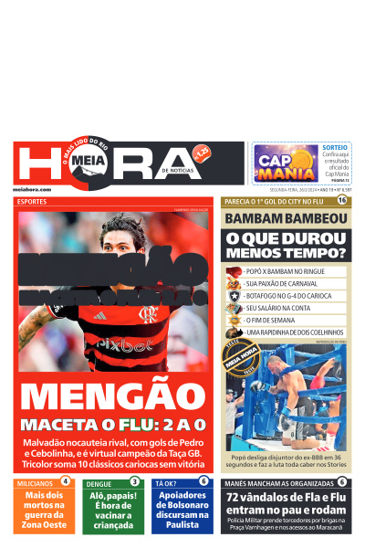 MEIA HORA - Edição de 26 de Fevereiro de 2024