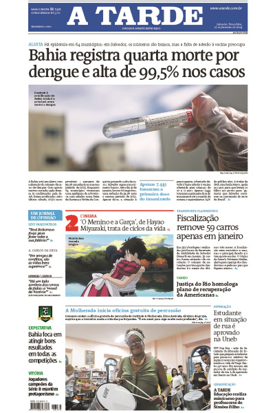 A TARDE - Edição de 27 de fevereiro de 2024