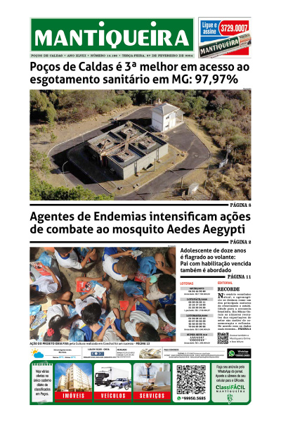 Mantiqueira - Edição de 27 de fevereiro de 2024