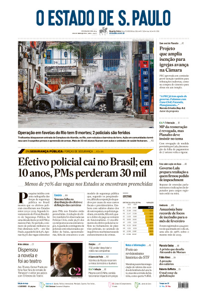 Estadão - Edição de 28 de Fevereiro de 2024