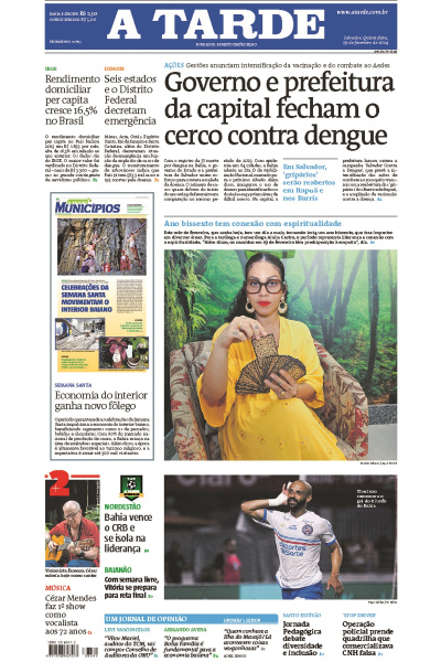 A TARDE - Edição de 29 de fevereiro de 2024