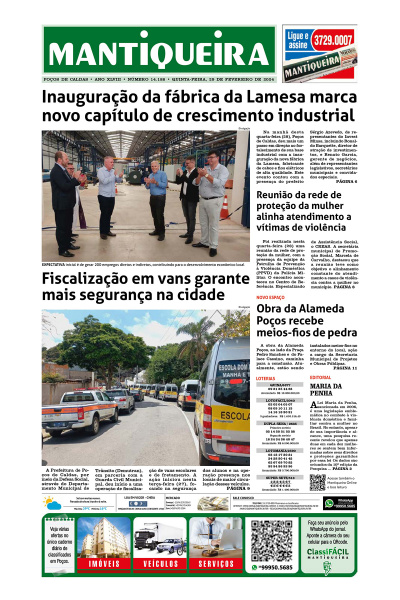 Mantiqueira - Edição de 29 de fevereiro de 2024