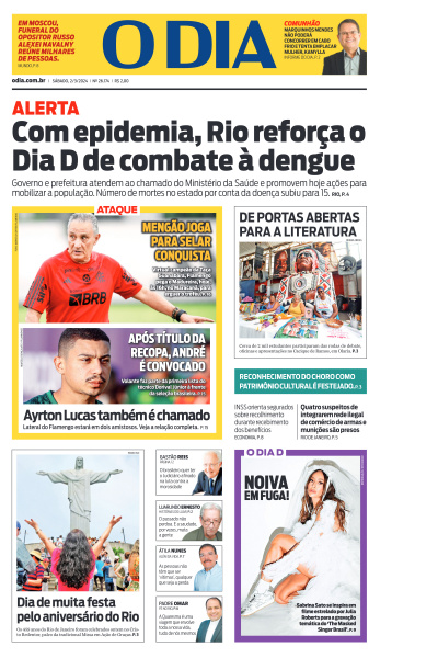 O DIA - Edição de 02 de Março de 2024