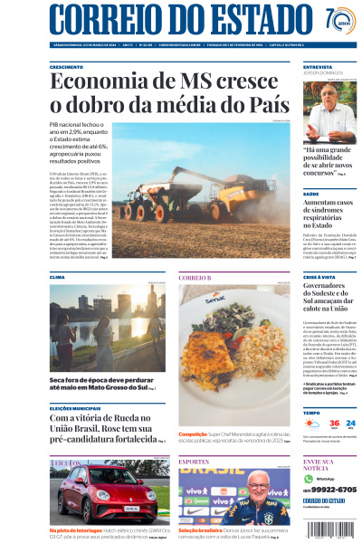 Correio do Estado - Edição de 02 de Março de 2024