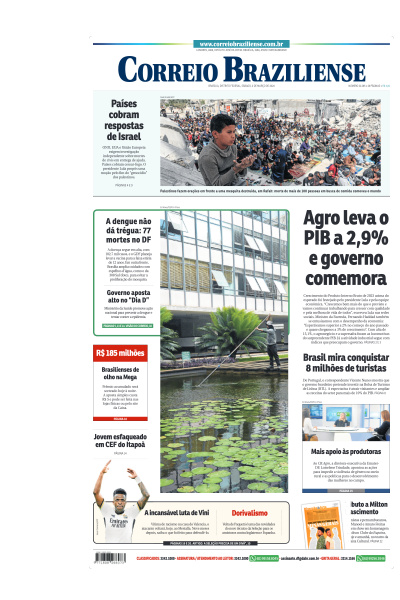 Correio Braziliense - Edição de 02 de Março de 2024