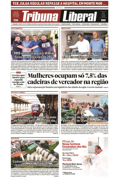 Tribuna Liberal - Edição de 03 de Março de 2024