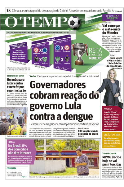 O TEMPO - Edição de 04 de Março de 2024