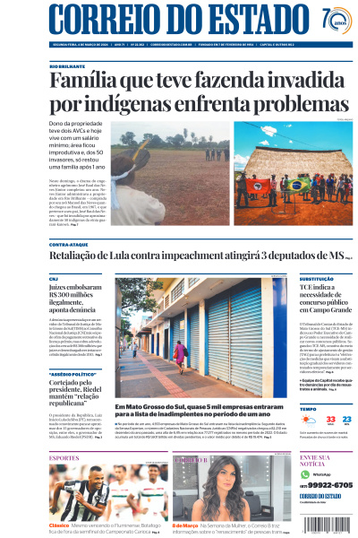 Correio do Estado - Edição de 04 de Março de 2024