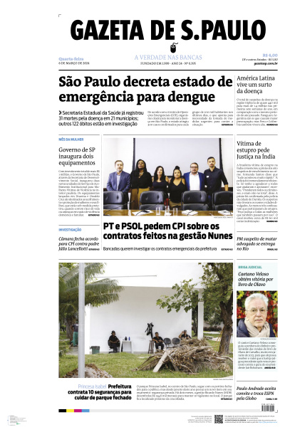 Gazeta de S. Paulo - Edição de 06 de Março de 2024