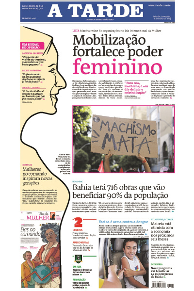 A TARDE - Edição de 08 de março de 2024