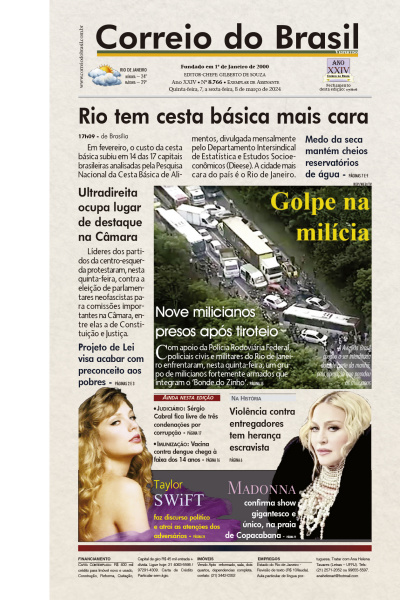 Correio do Brasil - Edição de 08 de Março de 2024