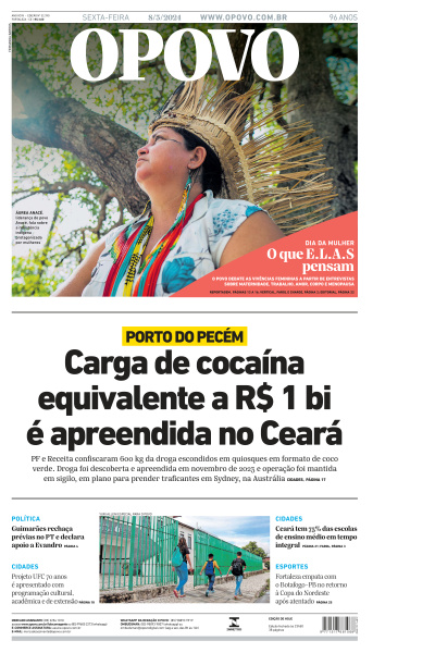 O POVO - Edição de 08 de Março de 2024