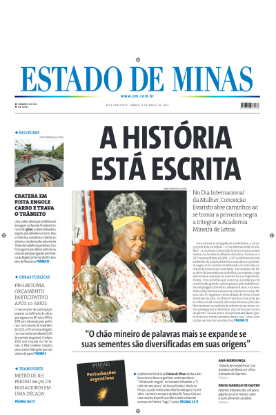 Estado de Minas - Edição de 09 de Março de 2024