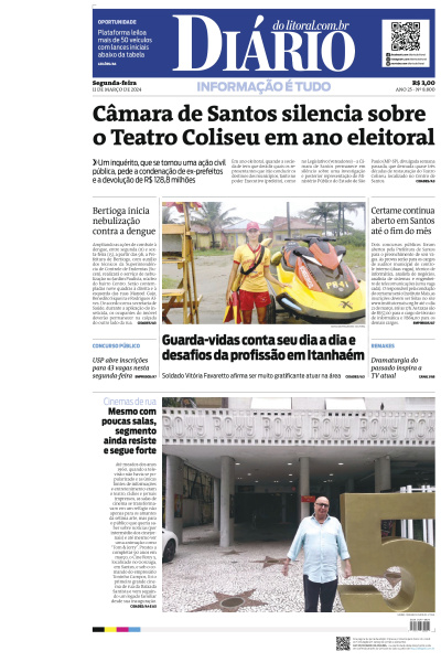 Diário do Litoral – Edição de 11 de Março de 2024