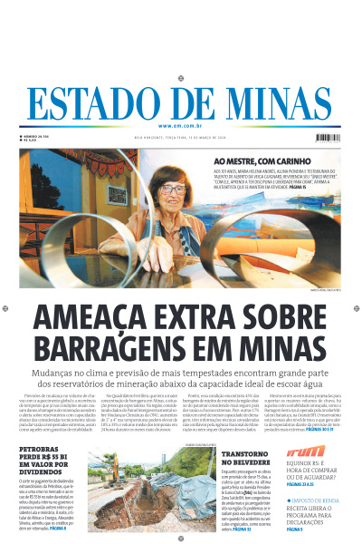 Estado de Minas - Edição de 12 de Março de 2024