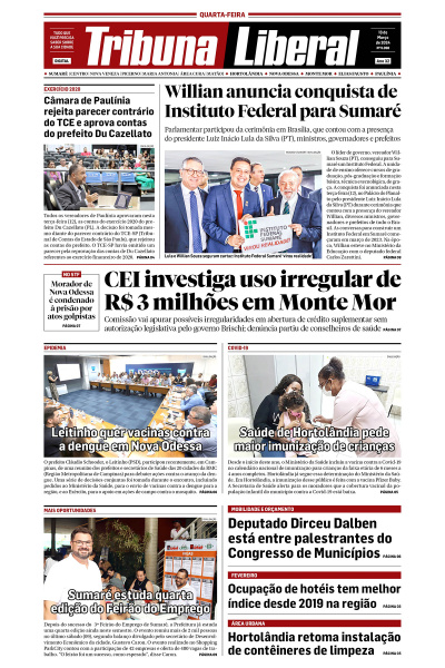 Tribuna Liberal - Edição de 13 de Março de 2024