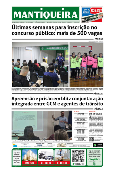 Mantiqueira - Edição de 13 de março de 2024