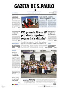 Gazeta de S. Paulo - Edição de 15 de Março de 2024