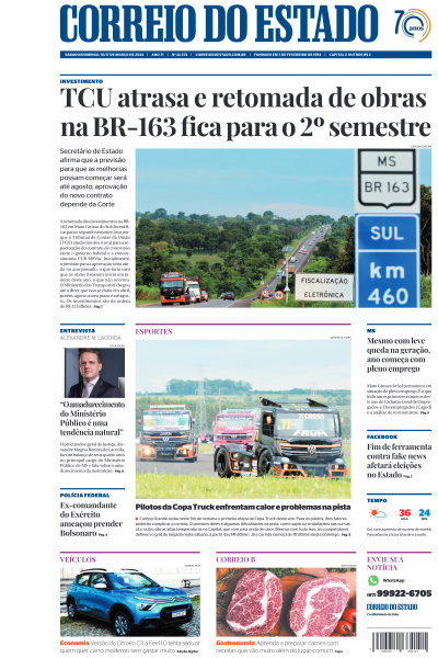 Correio do Estado - Edição de 16 de Março de 2024