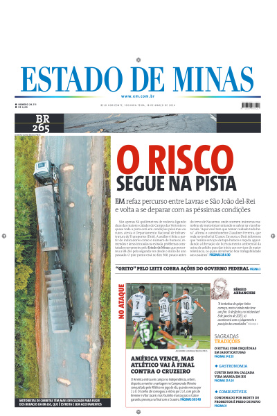 Estado de Minas - Edição de 18 de Março de 2024
