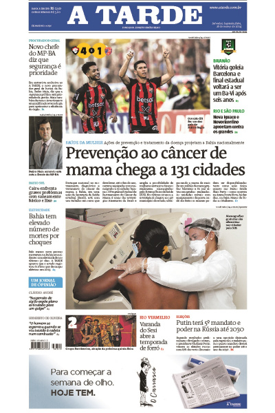 A TARDE - Edição de 18 de março de 2024