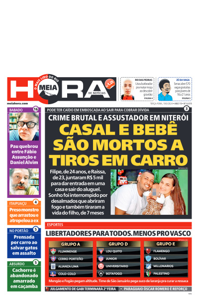 MEIA HORA - Edição de 19 de Março de 2024