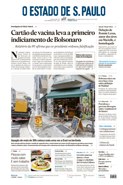 Estadão - Edição de 20 de Março de 2024