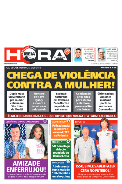 MEIA HORA - Edição de 20 de Março de 2024