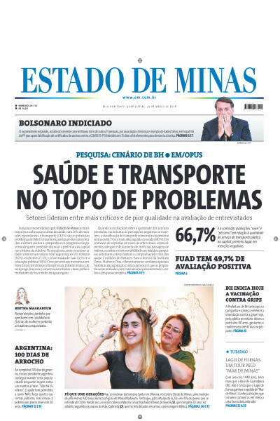 Estado de Minas - Edição de 20 de Março de 2024