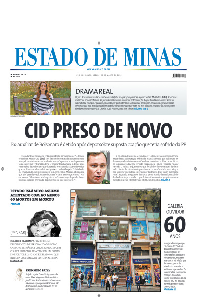 Estado de Minas - Edição de 23 de Março de 2024