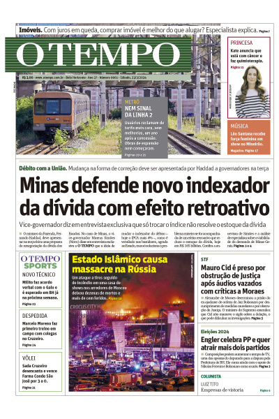 O TEMPO - Edição de 23 de Março de 2024