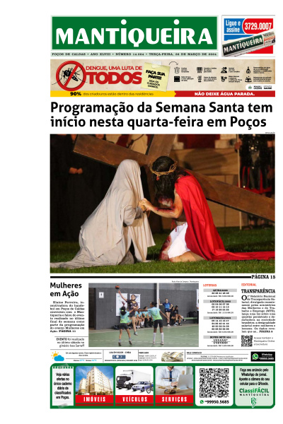 Mantiqueira - Edição de 26 de Março de 2024