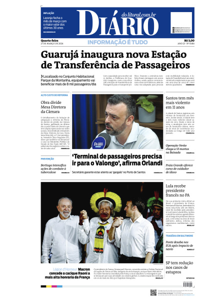 Diário do Litoral - Edição de 27 de Março de 2024