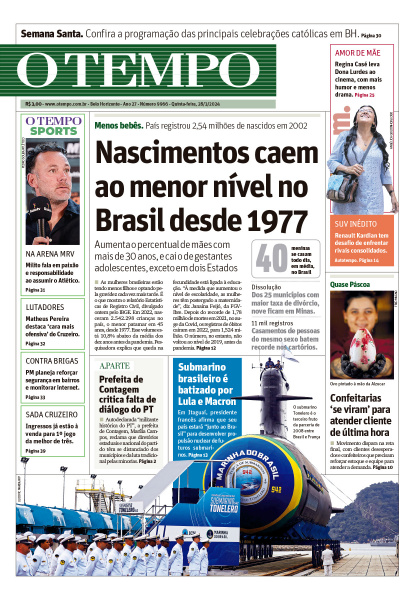 O TEMPO - Edição de 28 de Março de 2024