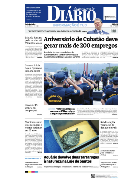 Diário do Litoral - Edição de 28 de Março de 2024