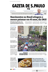 Gazeta de S. Paulo – Edição de 28 de Março de 2024