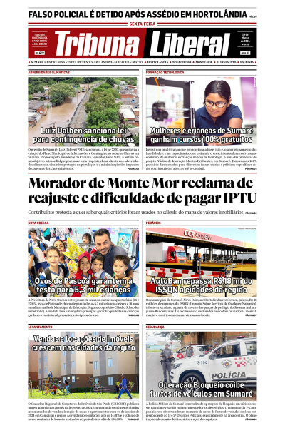 Tribuna Liberal - Edição de 29 de Março de 2024
