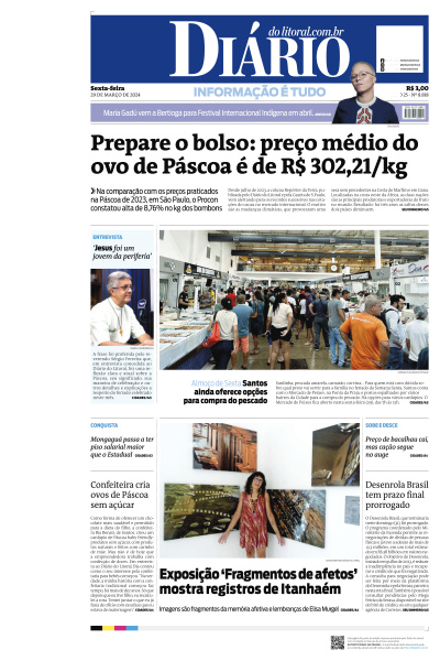 Diário do Litoral - Edição de 29 de Março de 2024