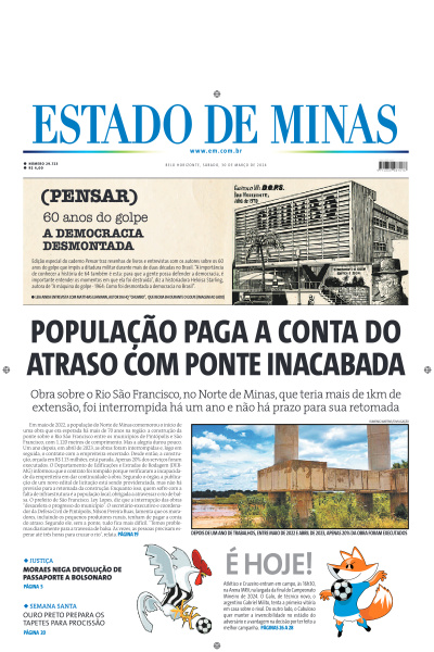 Estado de Minas - Edição de 30 de Março de 2024