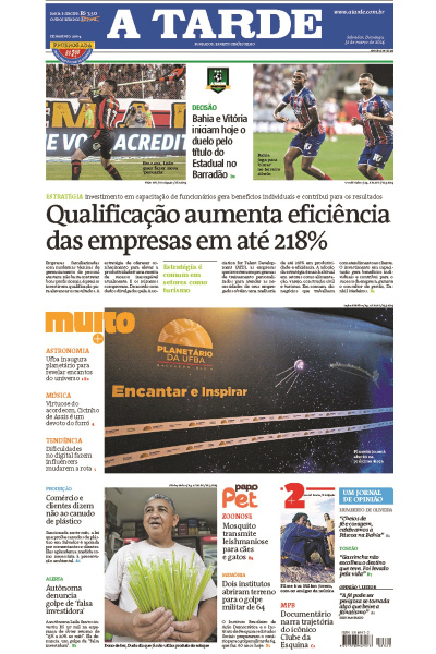 A TARDE - Edição de 31 de março de 2024