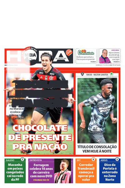 MEIA HORA - Edição de 31 de Março de 2024