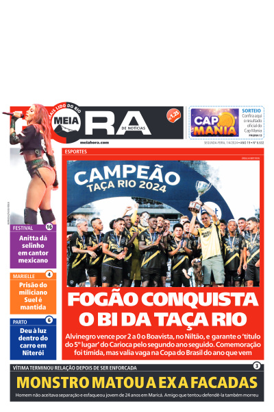 MEIA HORA - Edição de 01 de Abril de 2024