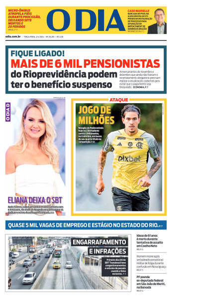 O DIA - Edição de 02 de Abril de 2024