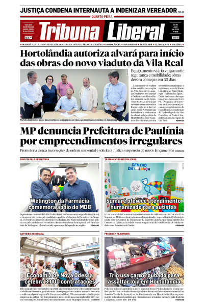 Tribuna Liberal - Edição de 03 de Abril de 2024