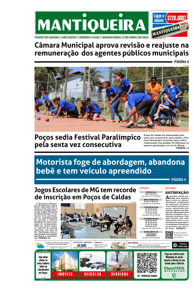 Mantiqueira - Edição de 03 de Abril de 2024