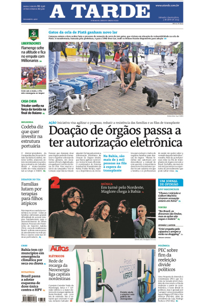 A TARDE - Edição de 03 de abril de 2024