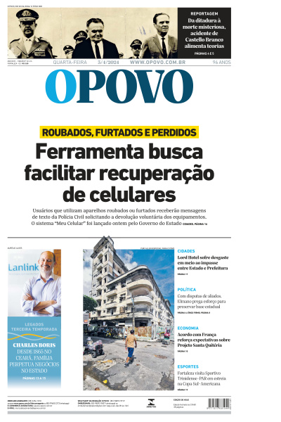 O POVO - Edição de 03 de Abril de 2024
